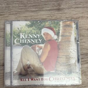 NWT Kenny Chesney All I Want For Christmas Is A Real Good Tan Christmas CD 2014
